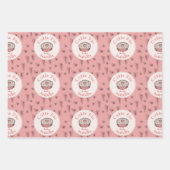 Feuille De Papier Cadeau Cute Cutie Pie Baby Girl (Devant)