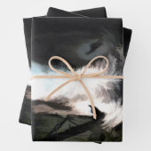 FEUILLE DE PAPIER CADEAU CUTE DONKEY (En situation)