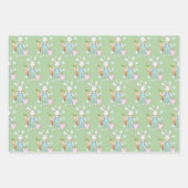 Feuille De Papier Cadeau Cute farci lapin animal sur mesure (Devant)