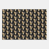 Feuille De Papier Cadeau Cute Fée Jardin (Devant)