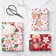 Cute Festive pain d'épices biscuit Noël