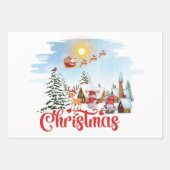 Feuille De Papier Cadeau Cute Gnome (Devant 2)