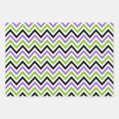 Feuille De Papier Cadeau Cute Halloween fantôme et crânes Motifs (Devant 3)