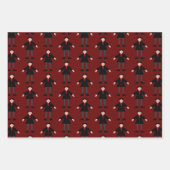 Feuille De Papier Cadeau Cute Halloween Vampire Custom (Devant)