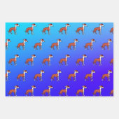 Feuille De Papier Cadeau Cute Italian Greyhound Image (Devant 2)