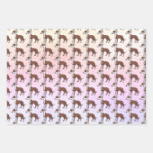 Feuille De Papier Cadeau Cute Italian Greyhound Image (Devant)