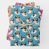 Feuille De Papier Cadeau Cute Long-Haired Chihuahuas (En situation)