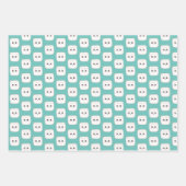 Feuille De Papier Cadeau Cute Marshmallows (Devant)