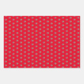 Feuille De Papier Cadeau Cute Motif fraise rouge (Devant 2)