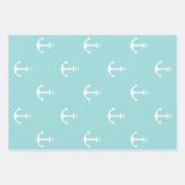 Feuille De Papier Cadeau Cute Nautical Girl Pirate (Devant 3)