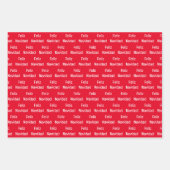 Feuille De Papier Cadeau Cute Noël Axolotl Custom (Devant 2)