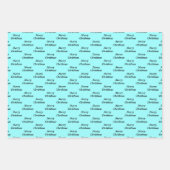 Feuille De Papier Cadeau Cute Penguin personnalisé (Devant 2)