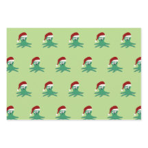 Cute Père Noël Octopus
