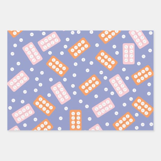 Feuille De Papier Cadeau Cute Pharmacy Tech Wrapping Paper (Devant)