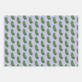 Feuille De Papier Cadeau Cute Pickle (Devant 3)