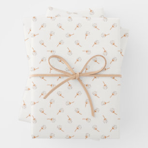Feuille De Papier Cadeau Cute Polka Dot Motif