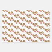 Feuille De Papier Cadeau Cute Valentine's Day Donut and Cake Pop Motif (Devant)