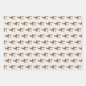 Feuille De Papier Cadeau Cute Winter Arctic Whale (Devant 2)