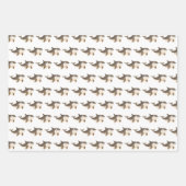 Feuille De Papier Cadeau Cute Winter Arctic Whale (Devant)