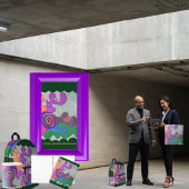 Feuille De Papier Cadeau Cycle