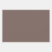 Feuille De Papier Cadeau Dahlias rouge et argent (Devant 2)