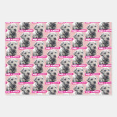 Feuille De Papier Cadeau Dalmatian Heart Nose (Devant 3)