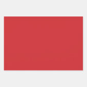 Feuille De Papier Cadeau Dalmatie festive à Père Noël Attire (Devant 2)