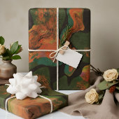 Feuille De Papier Cadeau De La Terre