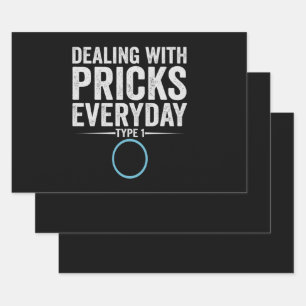 Feuille De Papier Cadeau Dealing with Pricks Everyday Type 1