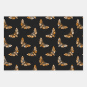 Feuille De Papier Cadeau Death's Head Moth Pattern (Devant 3)