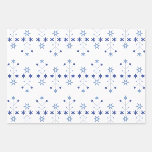 Feuille De Papier Cadeau Débuts Stellaires : (Devant 3)