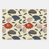 Feuille De Papier Cadeau Déco océan asiatique (Devant 2)