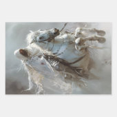 Feuille De Papier Cadeau Découpage Apocalypse Dachshund Vache Highland (Devant 3)