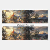 Feuille De Papier Cadeau Decoupage Drawer Front Big Top Carnival Panel  (Devant 3)