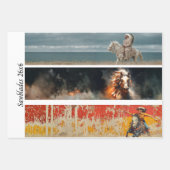 Feuille De Papier Cadeau Decoupage Horses Handsaw & Sign Designs  (Devant 2)