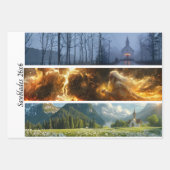 Feuille De Papier Cadeau Decoupage Spiritual Journey 26x6 Handsaws  (Devant 3)