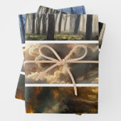 Feuille De Papier Cadeau Decoupage Spiritual Journey 26x6 Handsaws  (En situation)