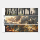 Feuille De Papier Cadeau Decoupage Spiritual Journey 26x6 Handsaws  (Devant)