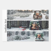 Feuille De Papier Cadeau Decoupage Winter Sawblade Set 26x6  (Devant 2)
