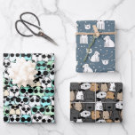 Feuille De Papier Cadeau Défilé de chiens de pawsome<br><div class="desc">Découvrez la joie avec des feuilles de papier d'emballage Pawsome Dogs Parade ! Doté de chiens de gribouilles empilés de différentes races,  toutes les lunettes de soleil sportives,  ce design amusant et ludique est parfait pour tout amoureux des chiens.</div>