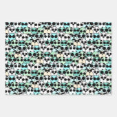 Feuille De Papier Cadeau Défilé de chiens formidables (Devant)