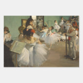 Feuille De Papier Cadeau Degas Dance Class Ballet Dancers Ballerina Art (Devant)