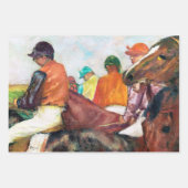 Feuille De Papier Cadeau Degas, Hippodrome (Devant)