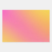 Feuille De Papier Cadeau Dégradé Ombre Chic Clair (Devant 2)