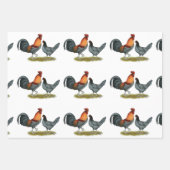 Feuille De Papier Cadeau Delaware Blue Hen (Devant 2)