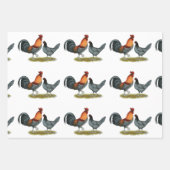 Feuille De Papier Cadeau Delaware Blue Hen (Devant)