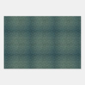 Feuille De Papier Cadeau Denim Lace Mode Designer Texture (Devant 3)