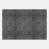 Feuille De Papier Cadeau Denim Lace Mode Designer Texture (Devant)