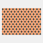 Feuille De Papier Cadeau Dépensier orange  (Devant 2)