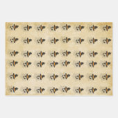 Feuille De Papier Cadeau Déplaisant Cute Halloween Thème Motif (Devant 2)
